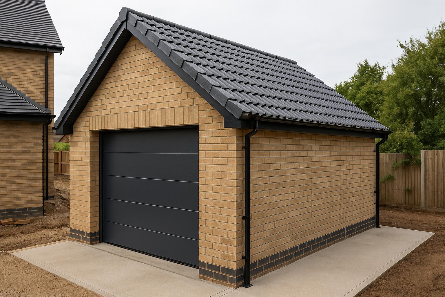 Garage roof replacement, Essex